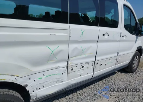 2021 Ford Transit-350 Passenger Van Xlt from USA, damaged, VIN 1FBAX2Y85MKA31071